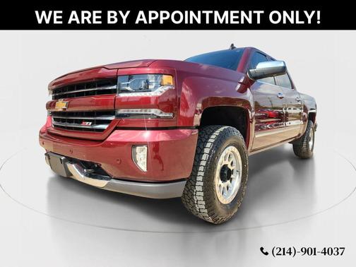 Burgundy 2017 Chevrolet Silverado 1500 LTZ