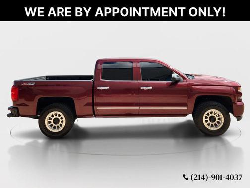 Burgundy 2017 Chevrolet Silverado 1500 LTZ