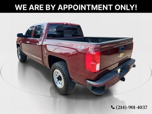 Burgundy 2017 Chevrolet Silverado 1500 LTZ