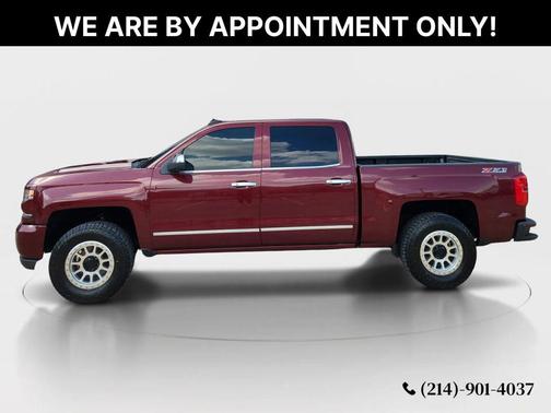 Burgundy 2017 Chevrolet Silverado 1500 LTZ
