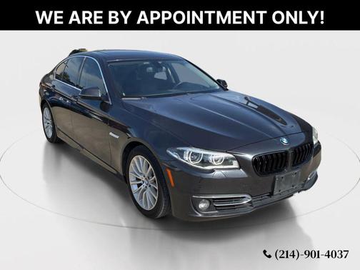 Gray 2016 BMW 528 528i Sedan 4D