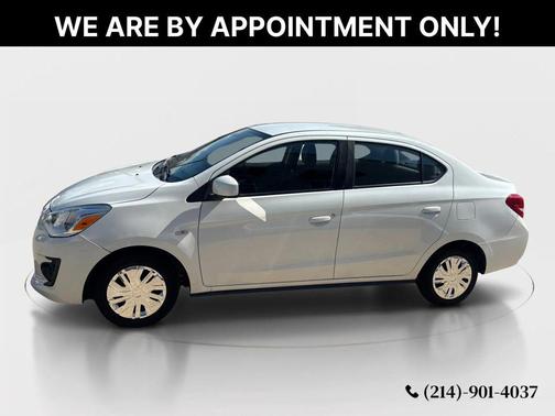 Pearl White 2019 Mitsubishi Mirage G4 SE