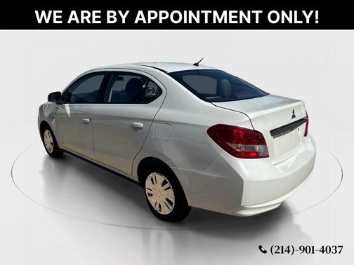 Pearl White 2019 Mitsubishi Mirage G4 SE