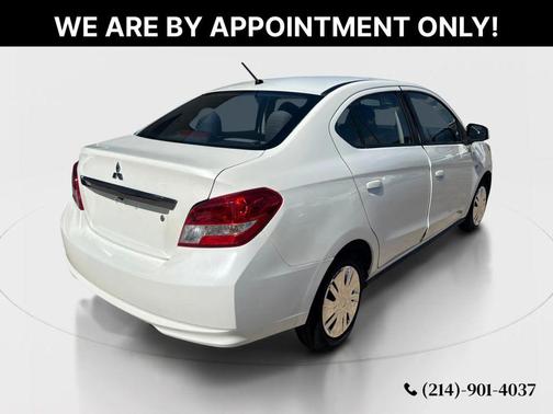 Pearl White 2019 Mitsubishi Mirage G4 SE
