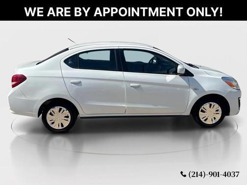 Pearl White 2019 Mitsubishi Mirage G4 SE
