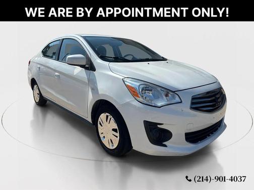 Pearl White 2019 Mitsubishi Mirage G4 SE