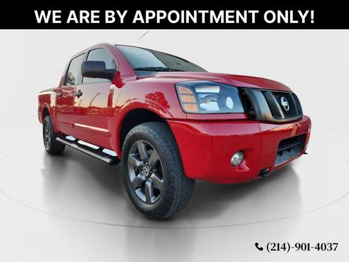 Red Alert Metallic 2012 Nissan Titan SV