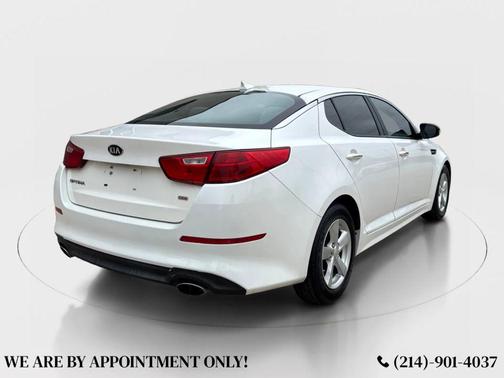 Snow White Pearl 2015 Kia Optima LX