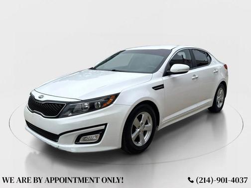 Snow White Pearl 2015 Kia Optima LX