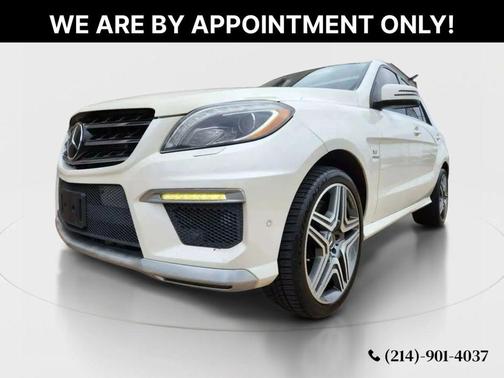 White 2013 Mercedes-Benz M-Class 4MATIC