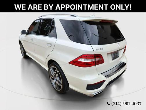 White 2013 Mercedes-Benz M-Class 4MATIC
