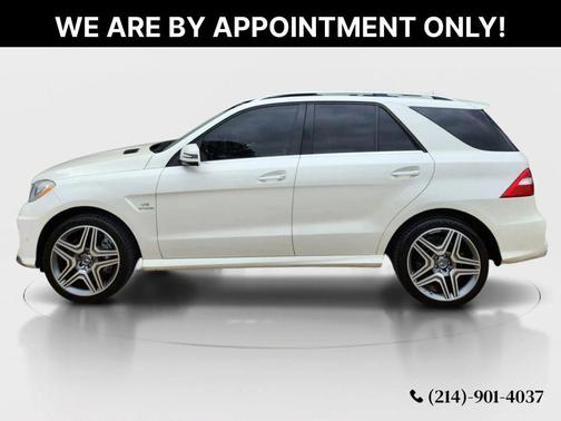 White 2013 Mercedes-Benz M-Class 4MATIC
