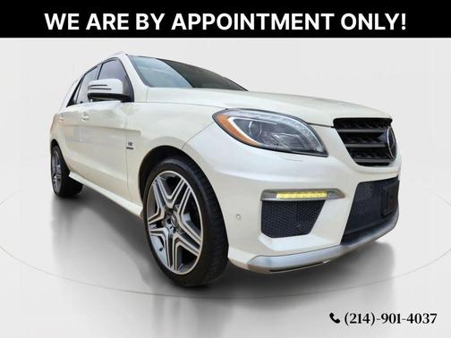White 2013 Mercedes-Benz M-Class 4MATIC
