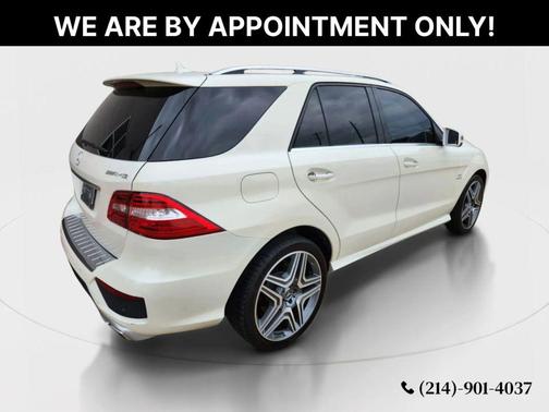 White 2013 Mercedes-Benz M-Class 4MATIC
