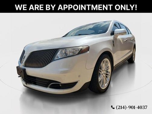 White Platinum Metallic Tri-Coat 2013 Lincoln MKT EcoBoost