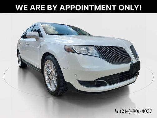 White Platinum Metallic Tri-Coat 2013 Lincoln MKT EcoBoost