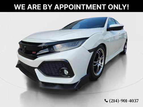 White Orchid Pearl 2017 Honda Civic Si