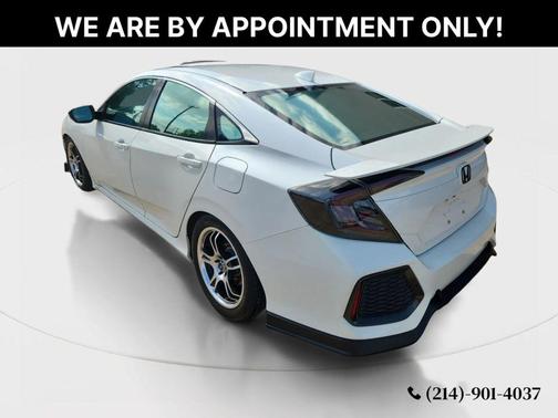 White Orchid Pearl 2017 Honda Civic Si