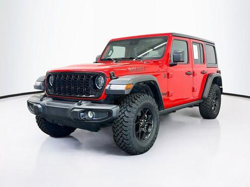 Firecracker Red Clearcoat 2025 Jeep Wrangler Willys