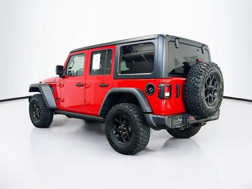 Firecracker Red Clearcoat 2025 Jeep Wrangler Willys