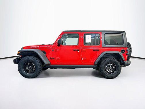 Firecracker Red Clearcoat 2025 Jeep Wrangler Willys