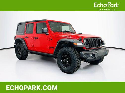 Firecracker Red Clearcoat 2025 Jeep Wrangler Willys