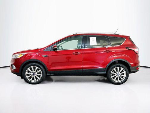 Ruby Red Metallic Tinted Clearcoat 2018 Ford Escape Titanium