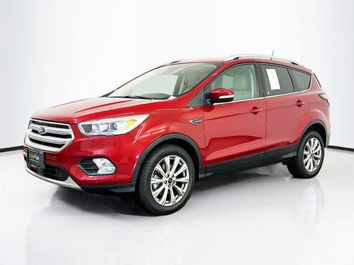 Ruby Red Metallic Tinted Clearcoat 2018 Ford Escape Titanium