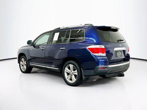 Nautical Blue Metallic 2012 Toyota Highlander Limited