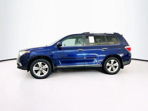 Nautical Blue Metallic 2012 Toyota Highlander Limited