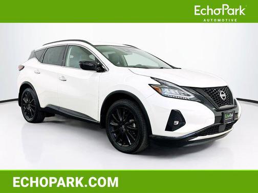 Pearl White Tricoat 2024 Nissan Murano SV Intelligent AWD