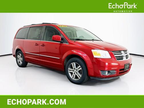 Inferno Red Crystal Pearl 2009 Dodge Grand Caravan SXT