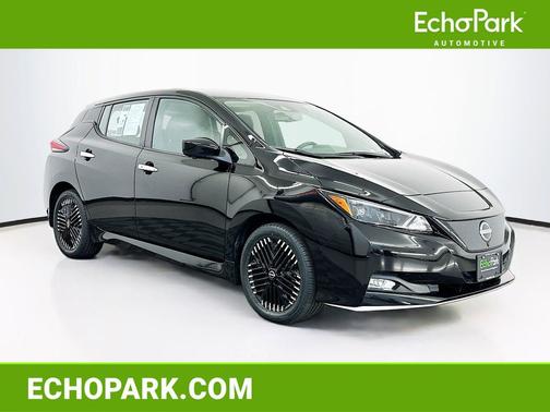 Super Black 2024 Nissan Leaf SV PLUS