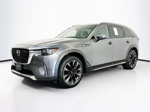 Machine Gray Metallic 2024 Mazda CX-90 PHEV Premium Plus