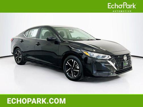 Super Black 2024 Nissan Sentra SV