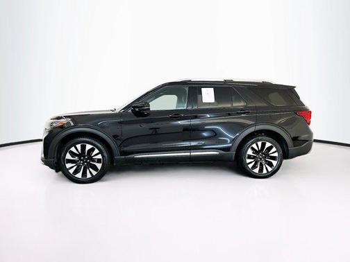 Agate Black Metallic 2025 Ford Explorer Platinum