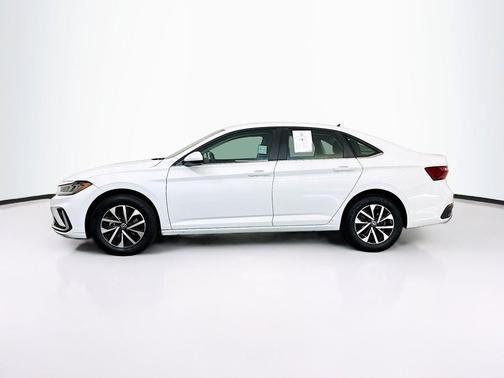 Pure White 2025 Volkswagen Jetta 1.5T S