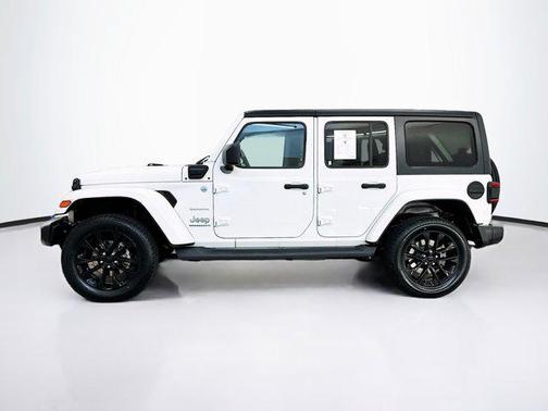 Bright White Clearcoat 2023 Jeep Wrangler 4xe Sahara