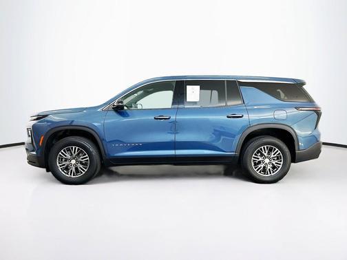 Lakeshore Blue Metallic 2024 Chevrolet Traverse LS
