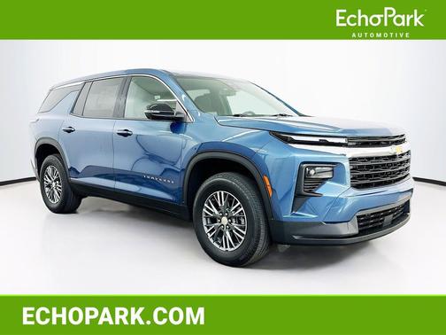 Lakeshore Blue Metallic 2024 Chevrolet Traverse LS