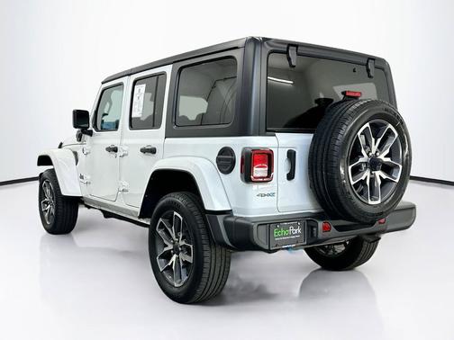 Bright White Clearcoat 2024 Jeep Wrangler 4xe Sport S