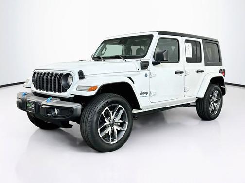 Bright White Clearcoat 2024 Jeep Wrangler 4xe Sport S