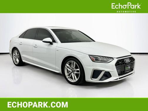 Glacier White Metallic 2022 Audi A4 45 S line Premium Plus