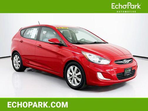 Boston Red 2013 Hyundai Accent SE