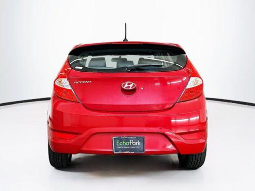 Boston Red 2013 Hyundai Accent SE