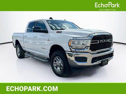 Bright White Clearcoat 2021 RAM 2500 Big Horn Crew Cab 4x4 6'4' Box