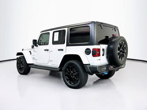 Bright White Clearcoat 2023 Jeep Wrangler 4xe Sahara