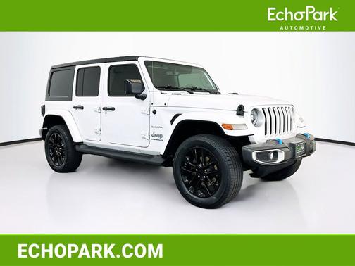 Bright White Clearcoat 2023 Jeep Wrangler 4xe Sahara