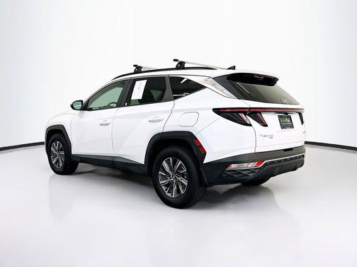Serenity White Pearl 2023 Hyundai TUCSON Hybrid Blue