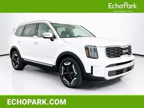 Glacial White Pearl 2025 Kia Telluride S